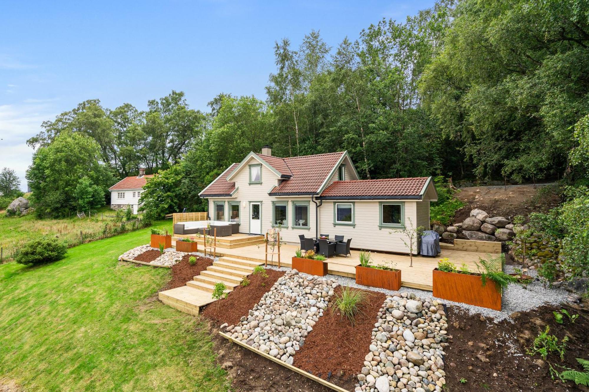 Beautiful Beach Line Cabin With Sauna Near Pulpit Rock Βίλα Forsand Εξωτερικό φωτογραφία